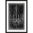 thumbnail image 1 of Marmont Hill "Chalkboard Chandelier II" Framed Painting Print, 1 of 5