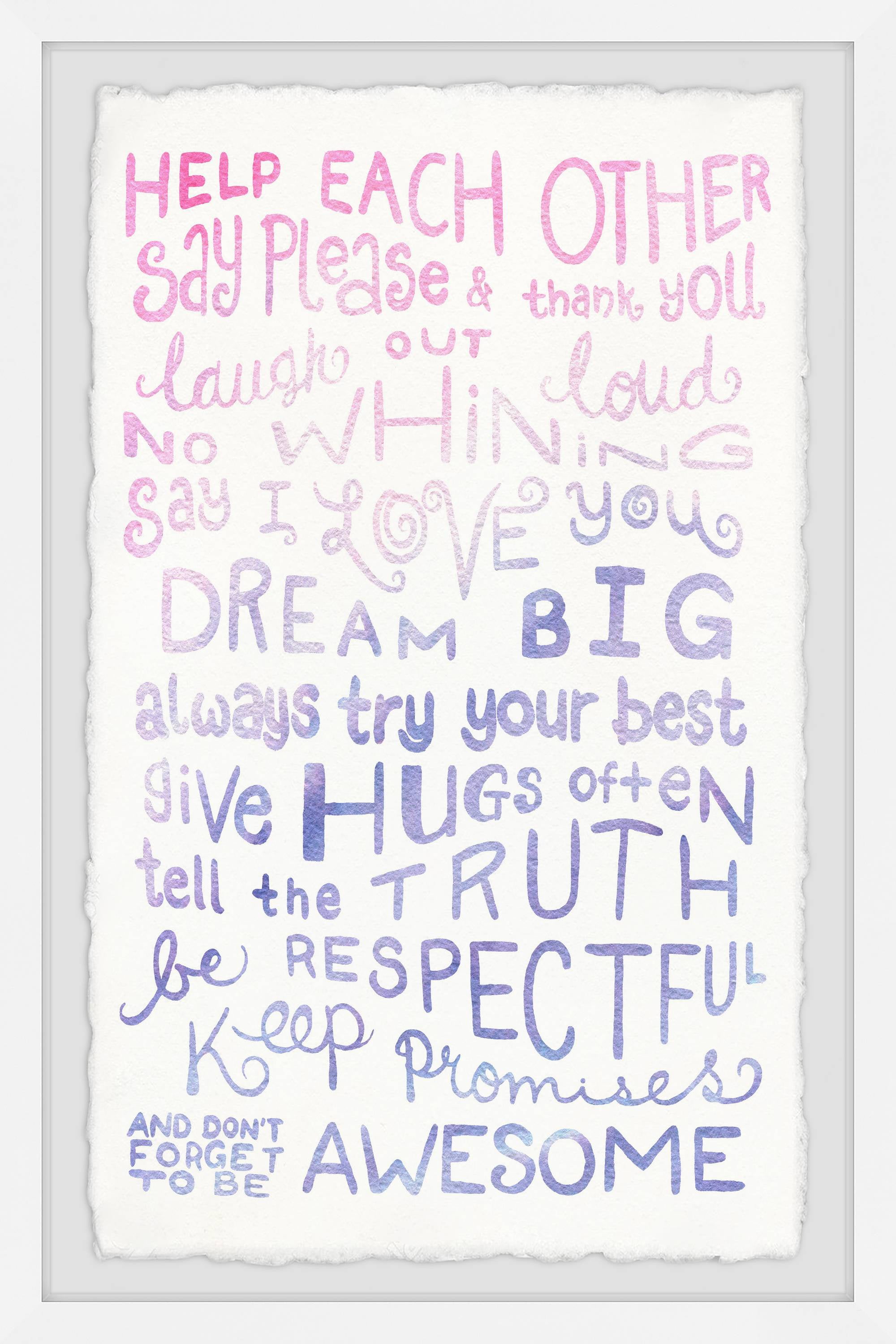 Marmont Hill Characteristics Board by Nicola Joyner Framed Wall Art