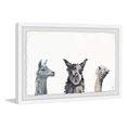 thumbnail image 1 of Marmont Hill Cheeky Trio Framed Painting Print, 1 of 4
