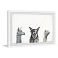 thumbnail image 1 of Marmont Hill Cheeky Trio Framed Painting Print, 1 of 3