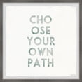 thumbnail image 1 of Marmont Hill Choose Your Own Path III Framed Wall Art, 1 of 6