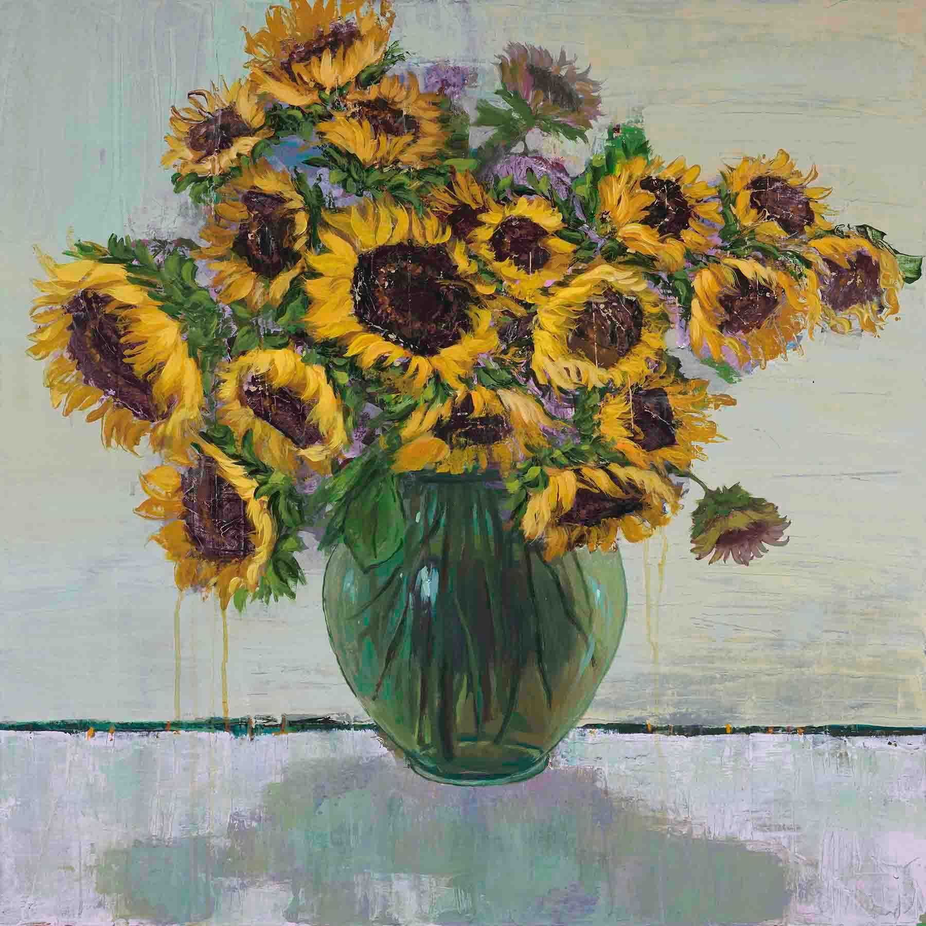 Marmont Hill "Chroma Moments I" by Julie Joy Painting Print on Wrapped Canvas