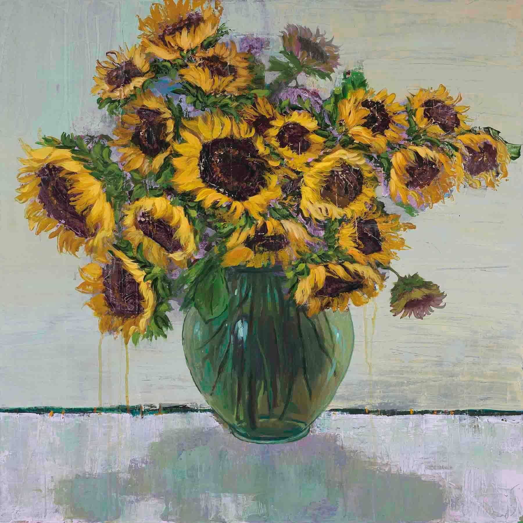 Marmont Hill "Chroma Moments I" by Julie Joy Painting Print on Wrapped Canvas
