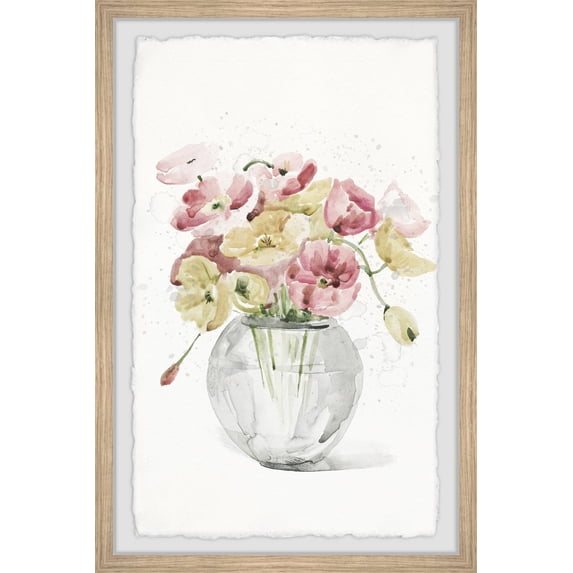 Marmont Hill Chromatic Blooms Framed Wall Art
