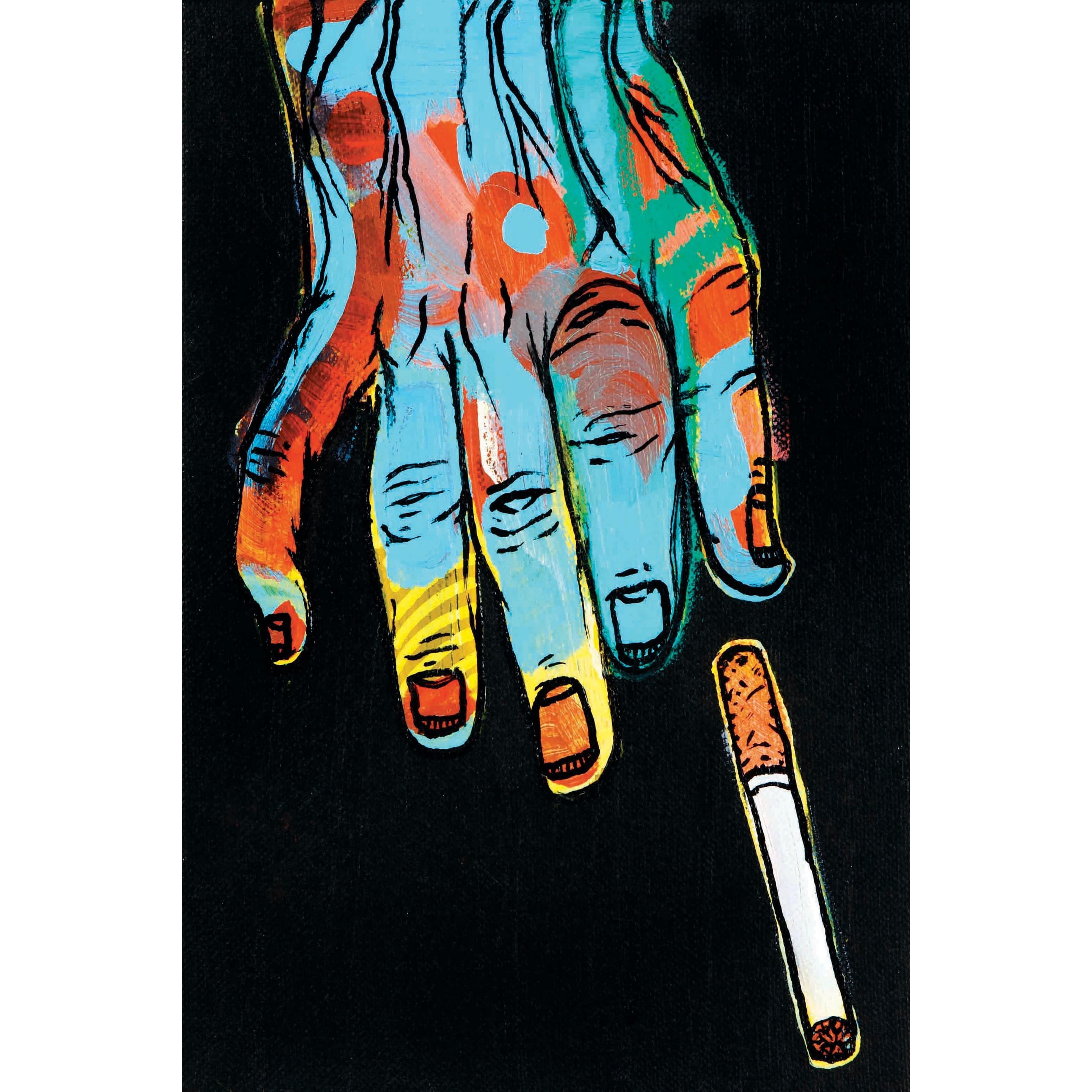 Marmont Hill "Cigarette" Print on Canvas