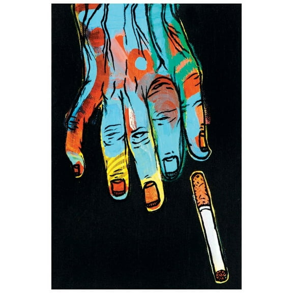 Marmont Hill "Cigarette" Print on Canvas