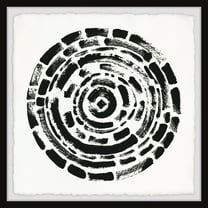 Marmont Hill Circling Snake Framed Wall Art