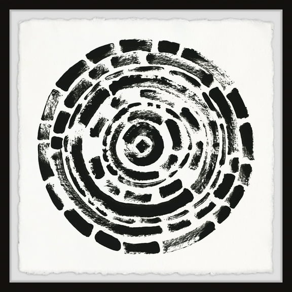 Marmont Hill Circling Snake Framed Wall Art