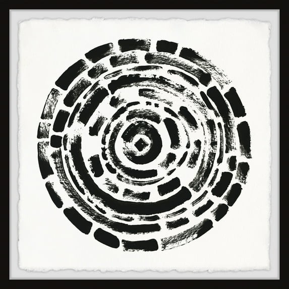 Marmont Hill Circling Snake Framed Wall Art