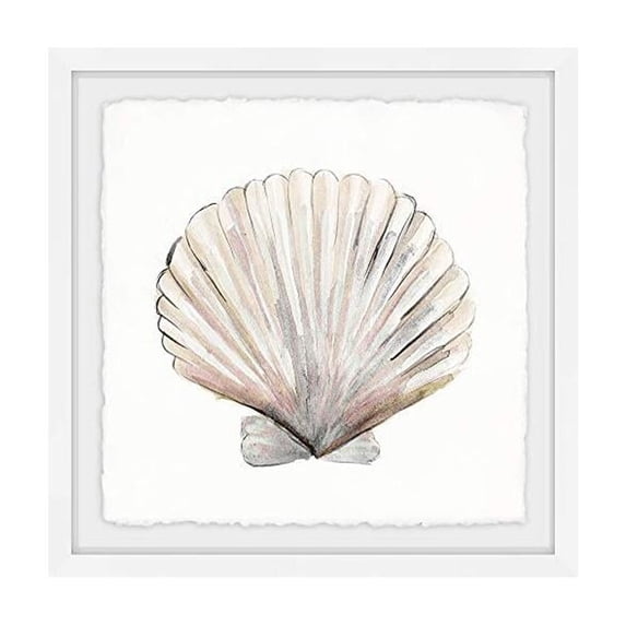 Marmont Hill Classic Shell Framed Painting Print