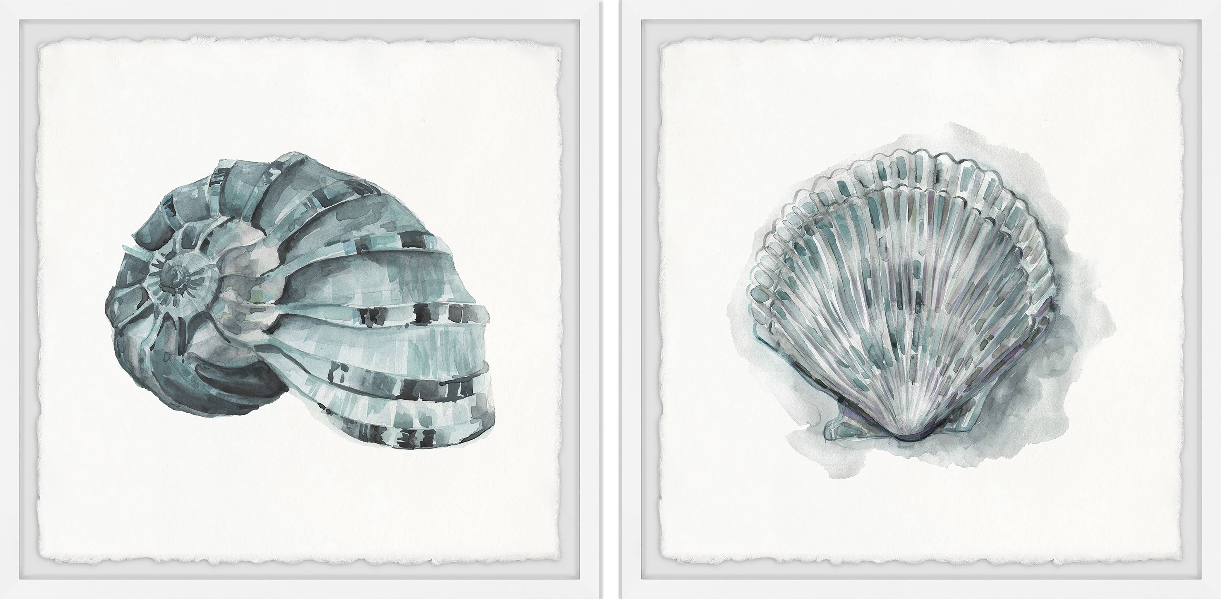 Marmont Hill Classy Shell II Diptych Art Prints
