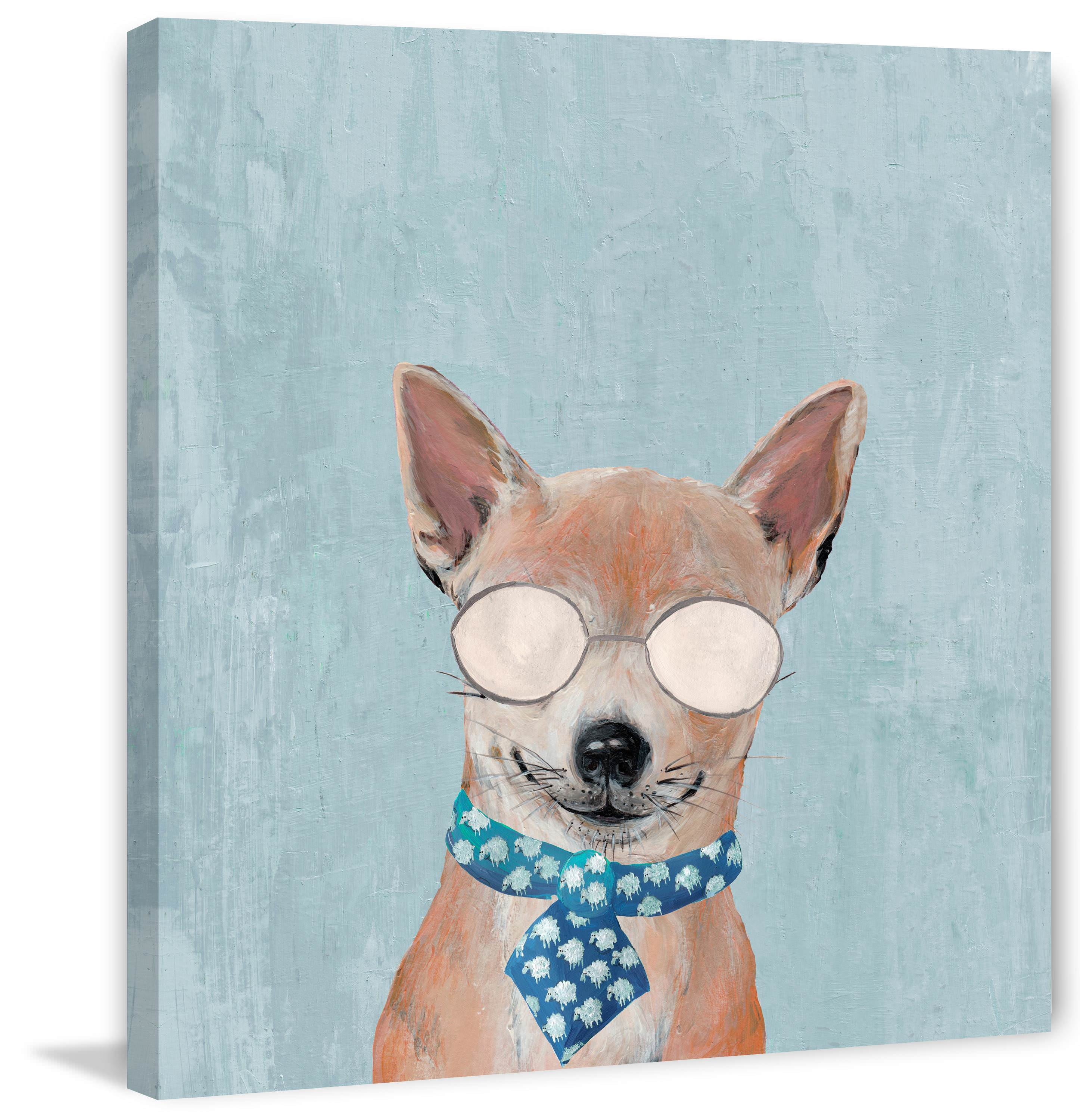Marmont Hill "Clearly Can't See" Painting Print on Wrapped Canvas