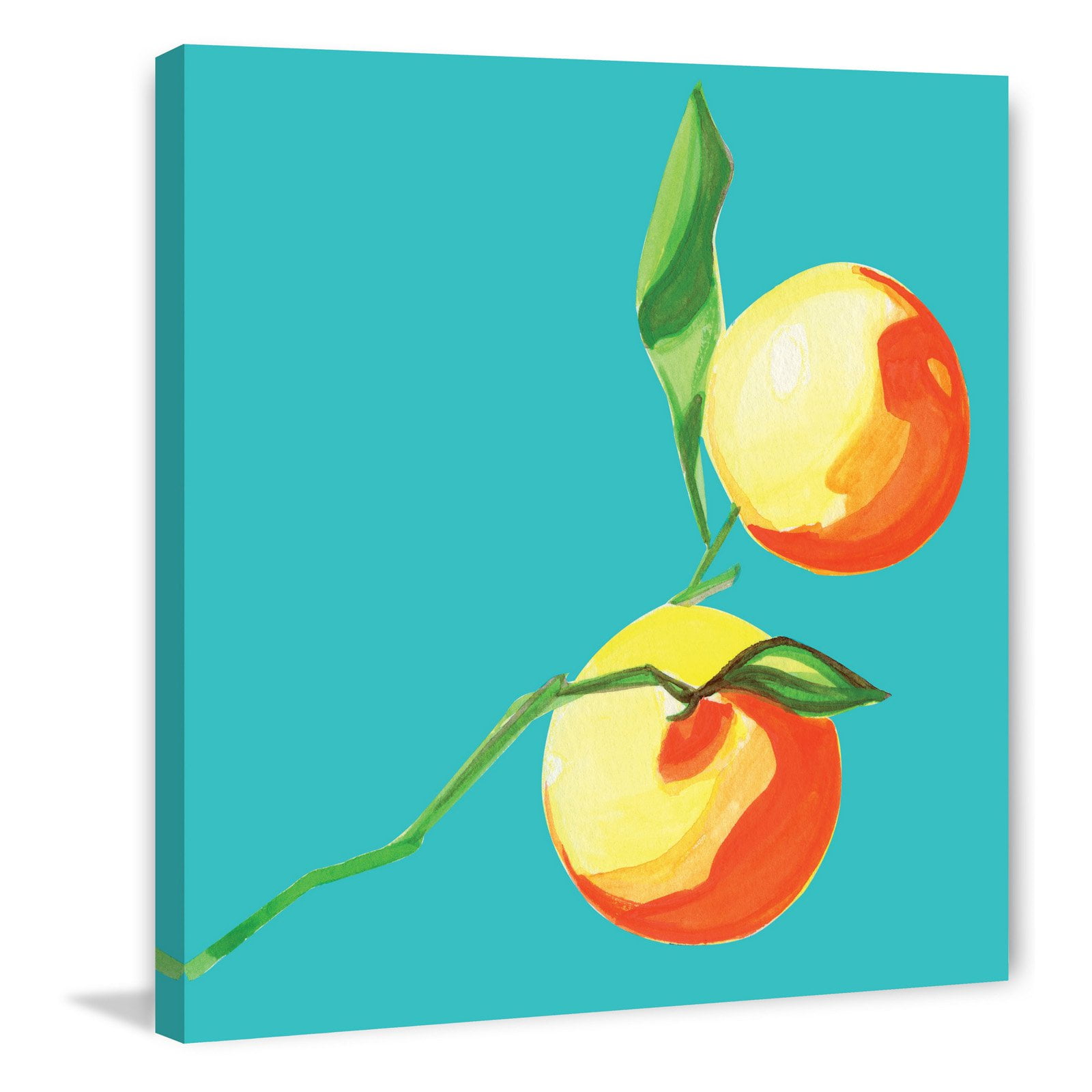 Marmont Hill "Clementines" by Molly Rosner Painting Print on Wrapped Canvas