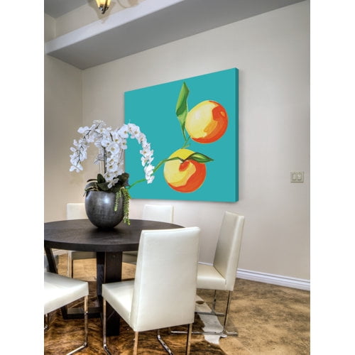 Marmont Hill "Clementines" by Molly Rosner Painting Print on Wrapped Canvas