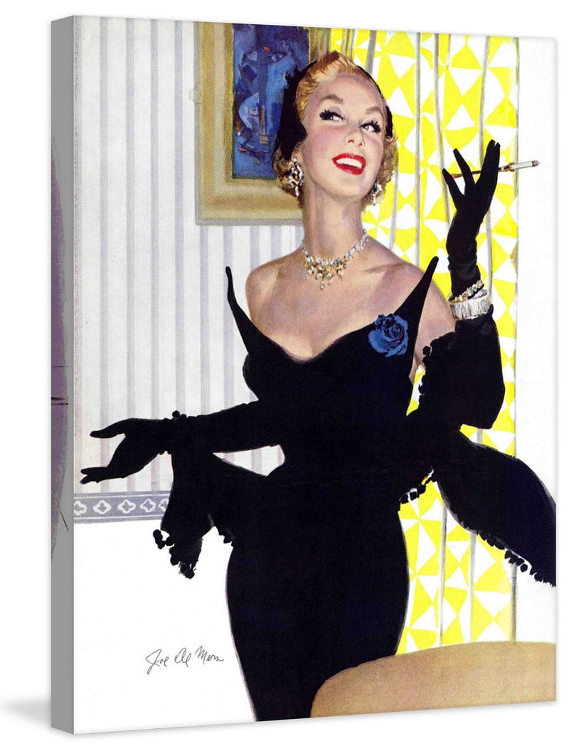 Marmont Hill "Clever Women Are Dangerous Too" by Joe de Mers Painting Print on Canvas