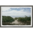 thumbnail image 1 of Marmont Hill Coastal Vegetation Framed Painting Print, 1 of 6