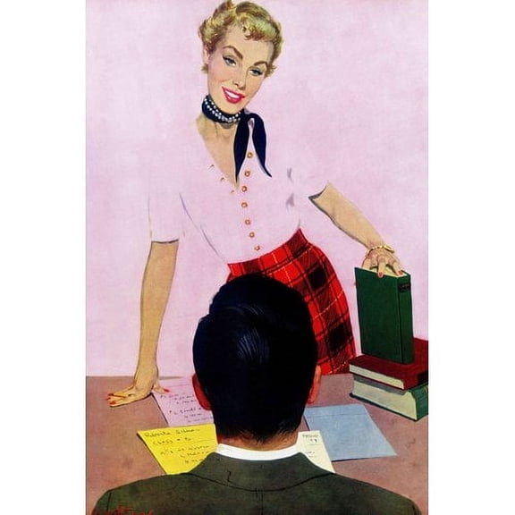 Marmont Hill "Coed's Delight" by Coby Whitmore Painting Print on Canvas