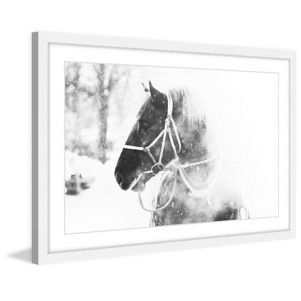 Marmont Hill "Cold Breath" Framed Painting Print