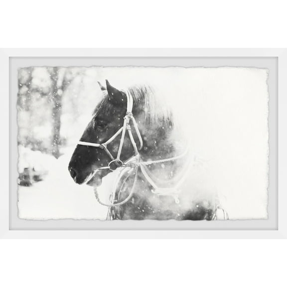 Marmont Hill Cold Breath Framed Wall Art, 8" x 12"