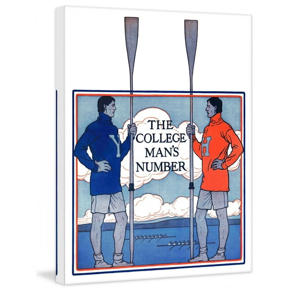 Marmont Hill College Mans Number, 1902 by Guernsey Moore Painting Print on Canvas