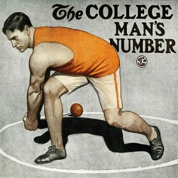 Marmont Hill College Mans Number, 1904 by J.J. Gould Painting Print on Canvas