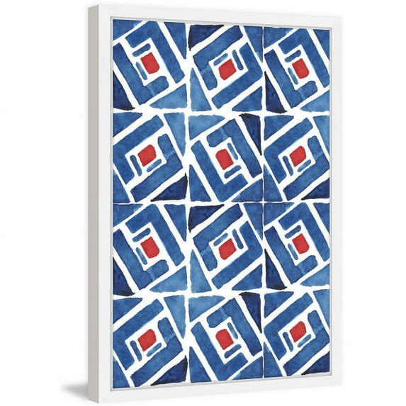 Marmont Hill "Color Blocks" Framed Painting Print