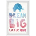 thumbnail image 1 of Marmont Hill Colorful Dream Big Little One II Framed Wall Art, 1 of 6