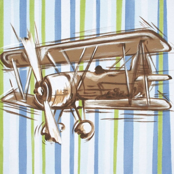 Marmont Hill "Contemporary Flyer" by Reesa Qualia Painting Print on Wrapped Canvas