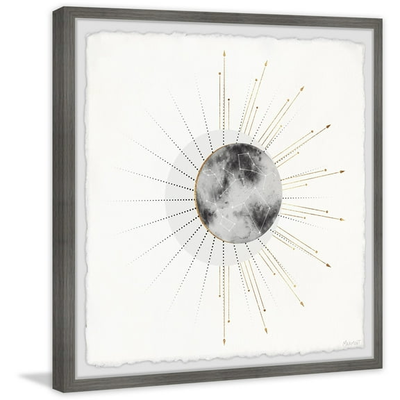 Marmont Hill Cosmic Rays Framed Painting Print