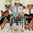 thumbnail image 1 of Marmont Hill "Cowboy Asleep in Beauty Salon" by Kurt Ard Painting Print on Canvas, 1 of 5