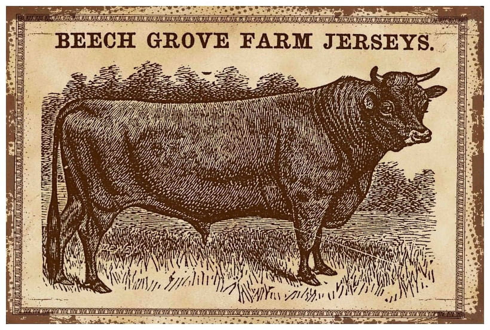 Marmont Hill "Cows Jerseys 2" Painting Print on Canvas