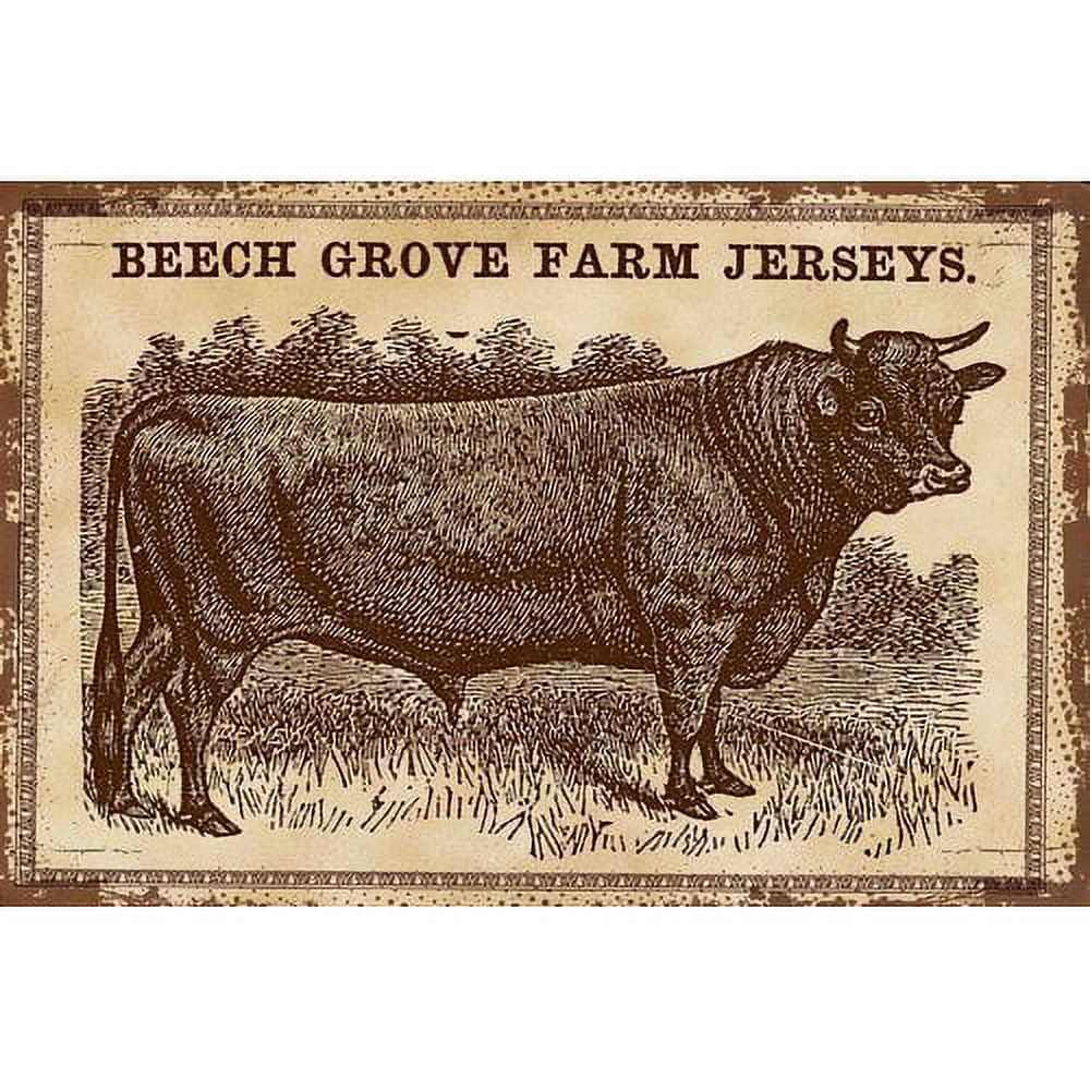 Marmont Hill "Cows Jerseys 2" Painting Print on Canvas