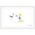 thumbnail image 1 of Marmont Hill "Crane Girl" by Maya Gur Framed Painting Print, 1 of 5