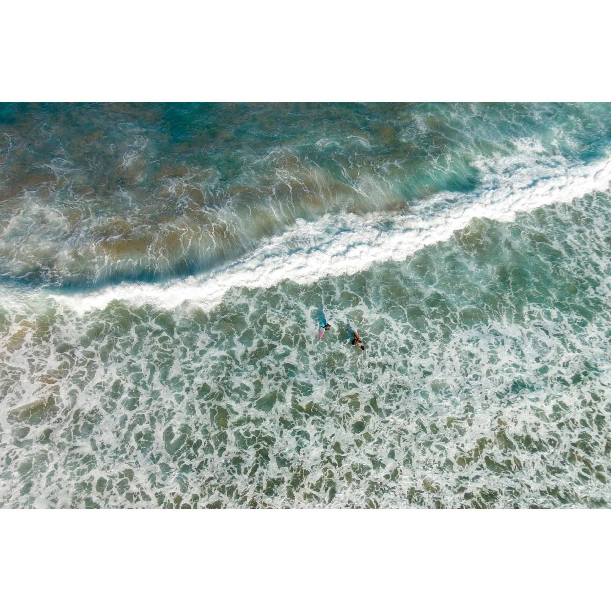 Marmont Hill "Crashing Tide" by Karolis Janulis Painting Print on Wrapped Canvas