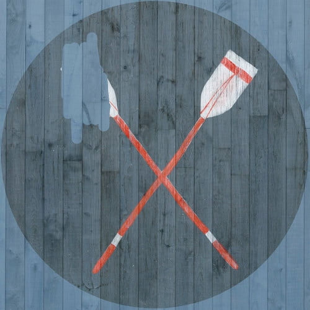 Marmont Hill "Crossed Oars II" Painting Print on Wrapped Canvas
