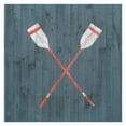 thumbnail image 1 of Marmont Hill Crossed Oars II Painting Wall Art Print, 1 of 7