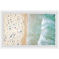 Marmont Hill Crowded Summer Framed Wall Art