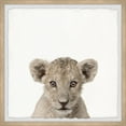 thumbnail image 1 of Marmont Hill Cub in White Framed Wall Art, 1 of 6