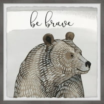 Marmont Hill Cuddliest V Framed Wall Art, 12.00" x 1.50"