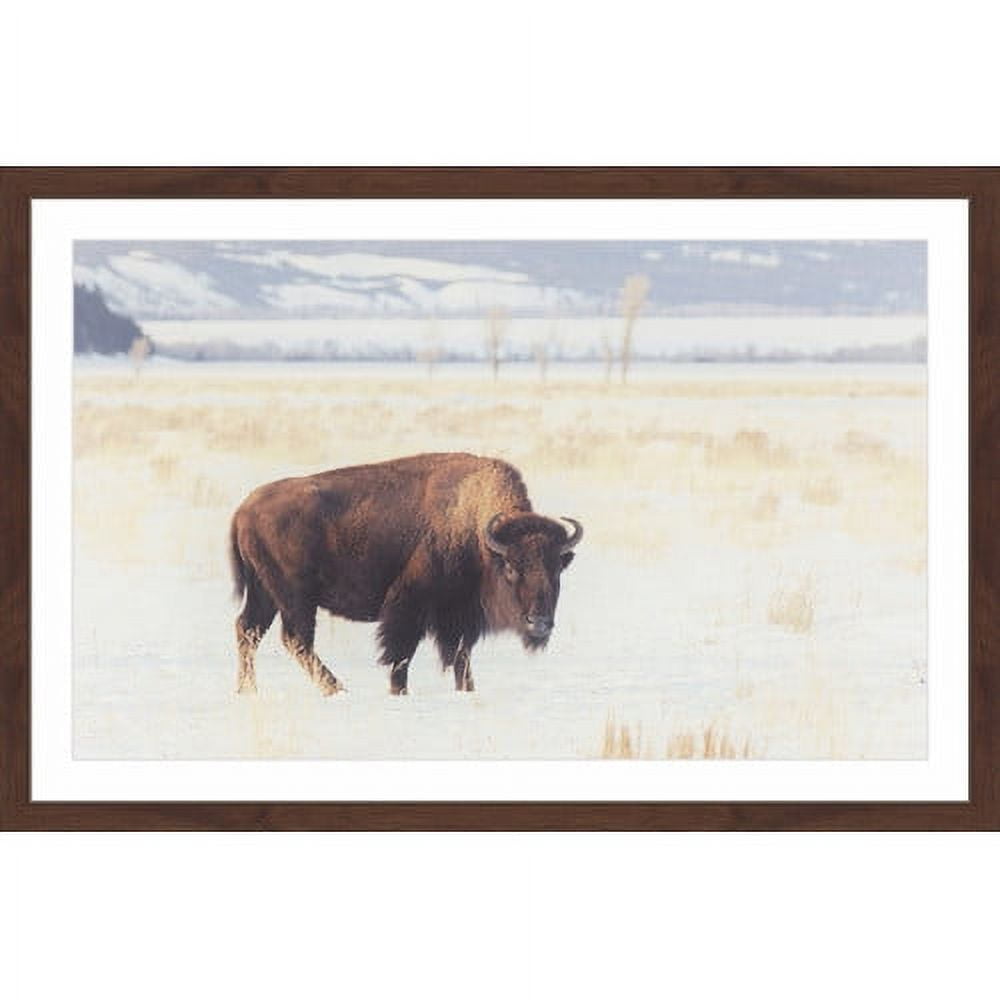 Buff online Beast Framed Canvas