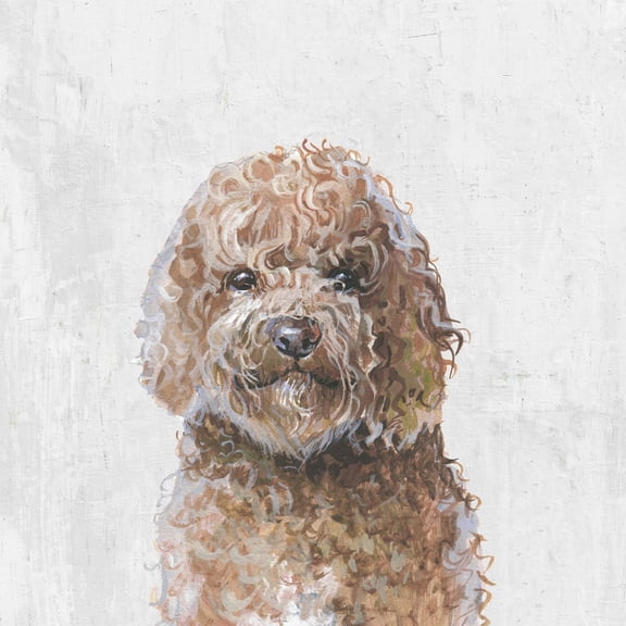 Marmont Hill "Curly" Painting Print on Wrapped Canvas