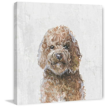 Marmont Hill "Curly" Painting Print on Wrapped Canvas