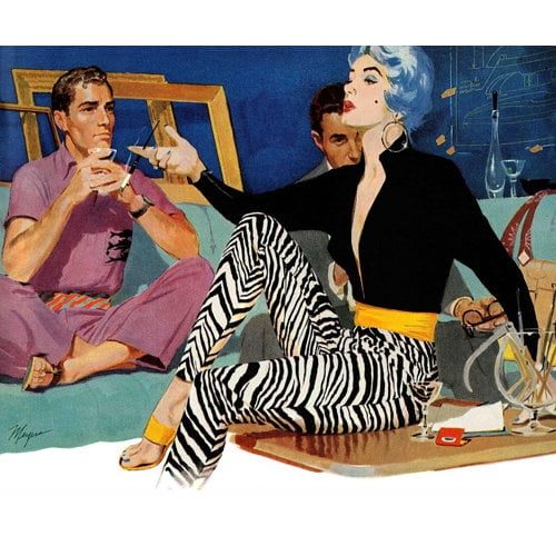 Marmont Hill "Custom-Made Bride" by Robert Meyers Painting Print on Canvas