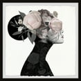 thumbnail image 1 of Marmont Hill Dark Flower Turban Iii Framed Wall Art, 32.00" x 1.50", 1 of 6