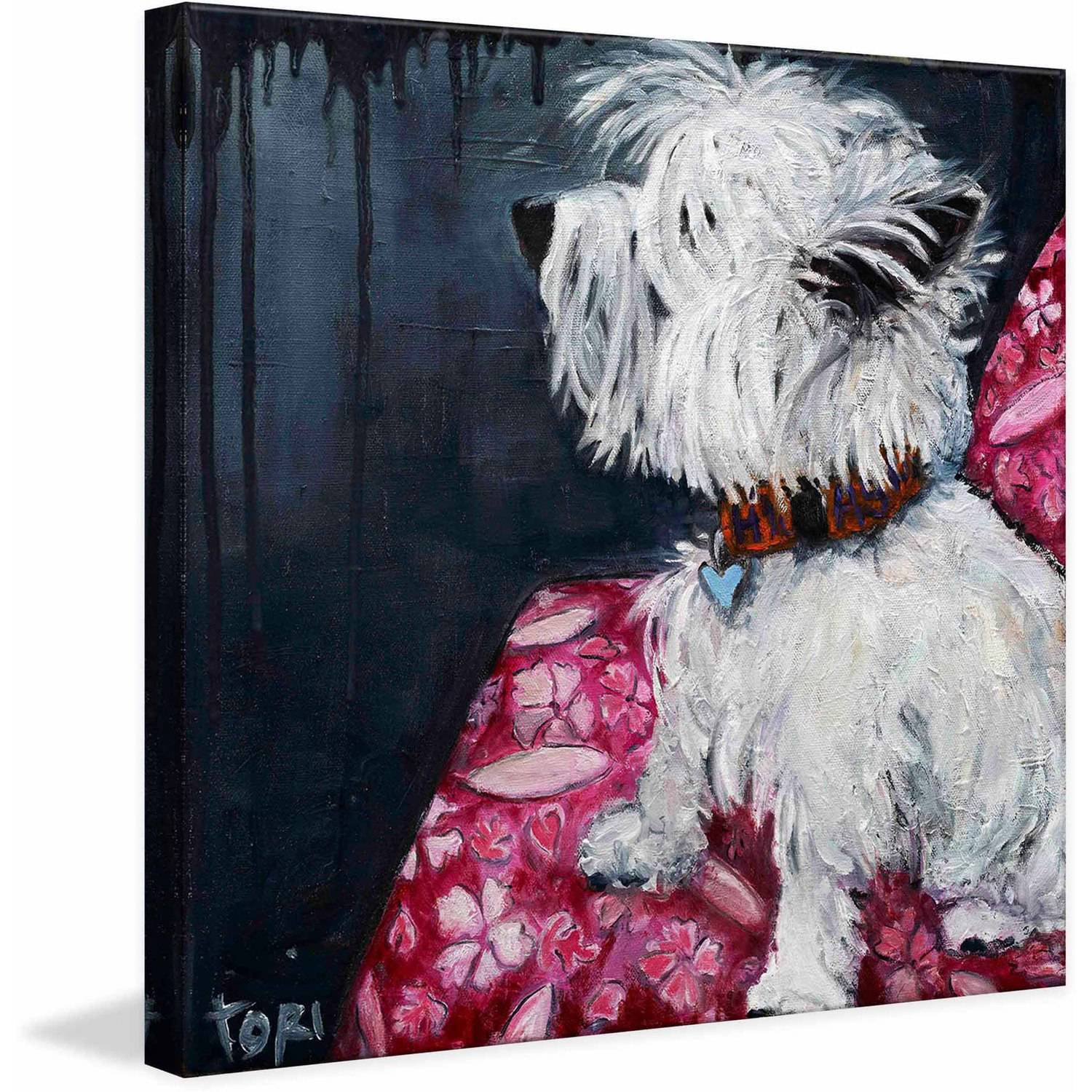 Marmont Hill "Dash In The Front" by Tori Campisi Painting Print on Canvas