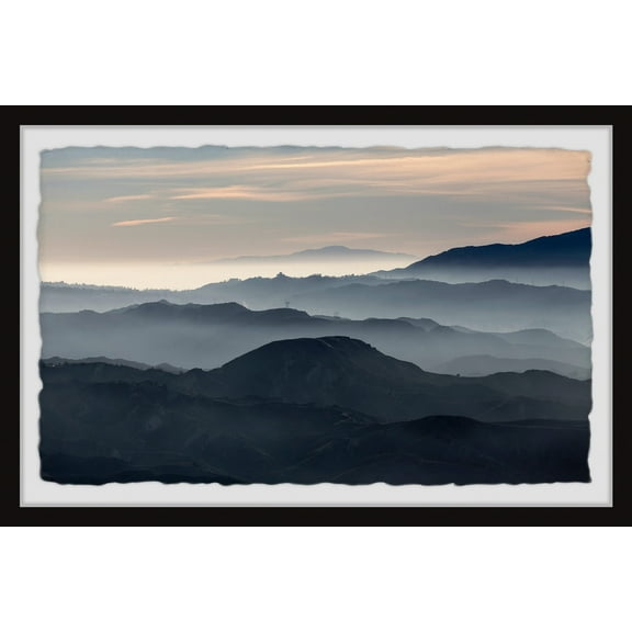Marmont Hill Dawn in the Mist Framed Wall Art, 8" x 12"