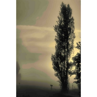 Marmont Hill "Daybreak on a Country Road" Painting Print on Canvas