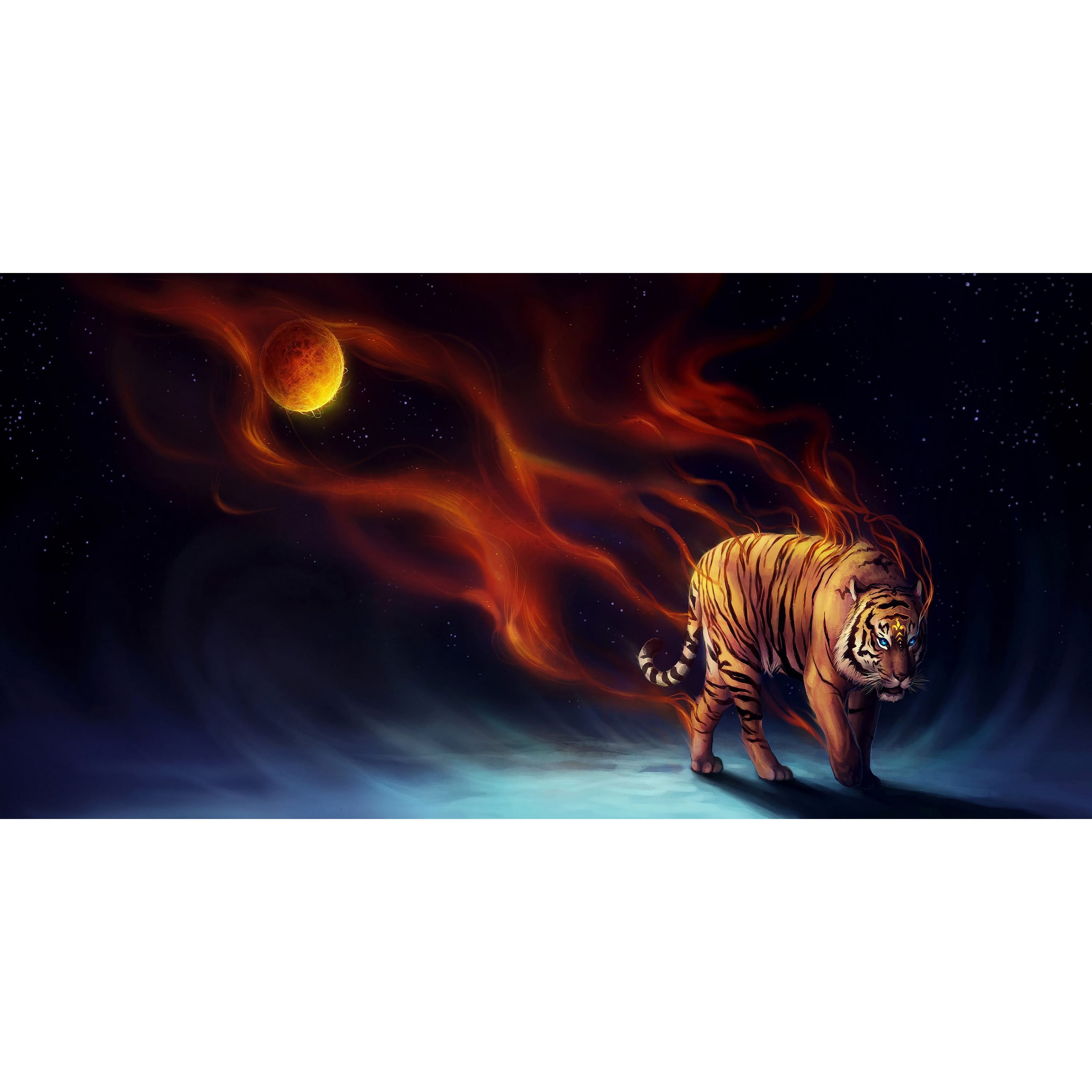 MARMONT HILL  - Daybringer Painting Print on Canvas - Multi-Color 24 x 12