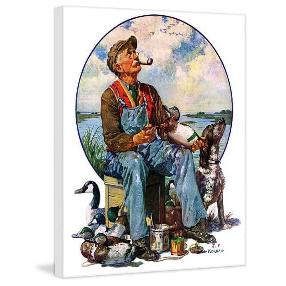 Marmont Hill Decoys by J.F. Kernan Painting Print on Canvas