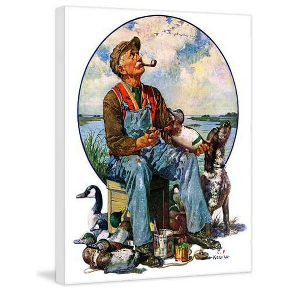 Marmont Hill Decoys by J.F. Kernan Painting Print on Canvas